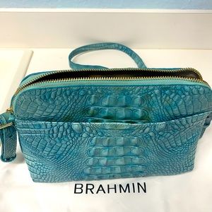 Brahmin shoulder bag with adjustable strap